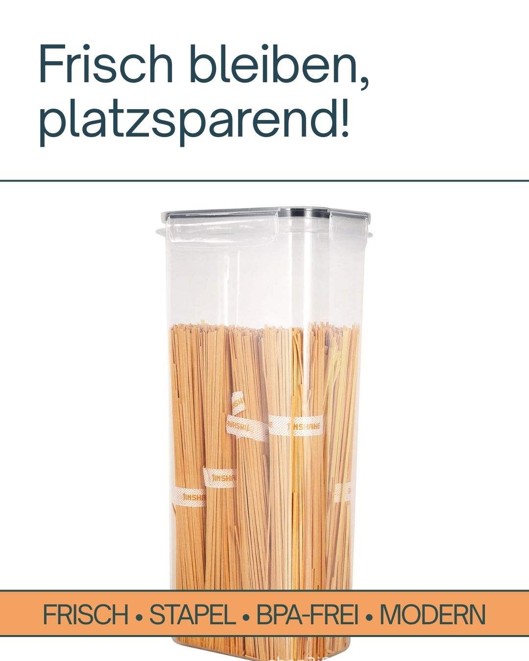 Lebensmittelbehälter-Set „FreshLock“ – Frische neu definiert Maximale Ordnung.