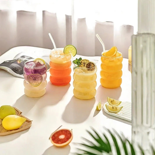 4-teiliges Set kreativer Gläser