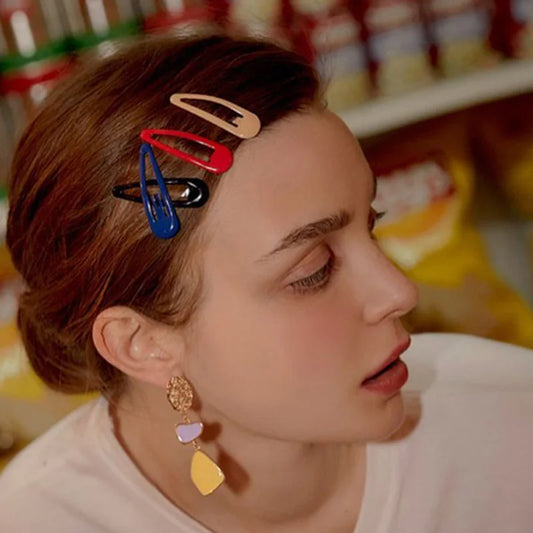 Bunte Haarclips für kleine Prinzessinnen – süß, verspielt und voller Farbe 🌈✨