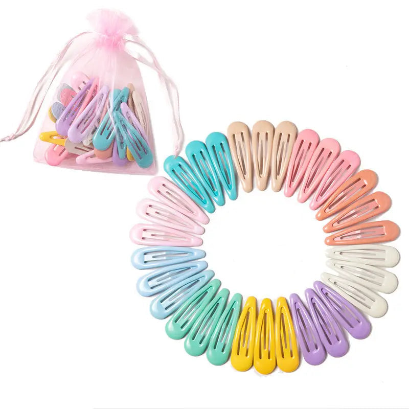 Bunte Haarclips für kleine Prinzessinnen – süß, verspielt und voller Farbe 🌈✨