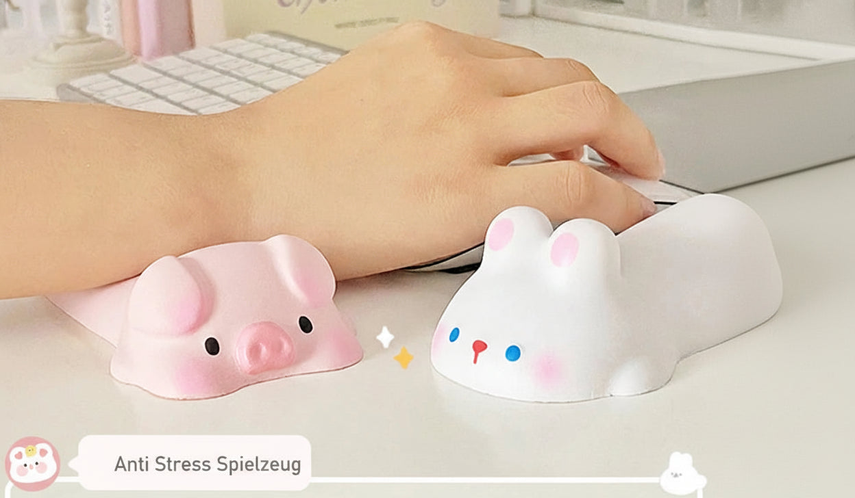 Das ergonomische Mauspad mit Handgelenkstütze