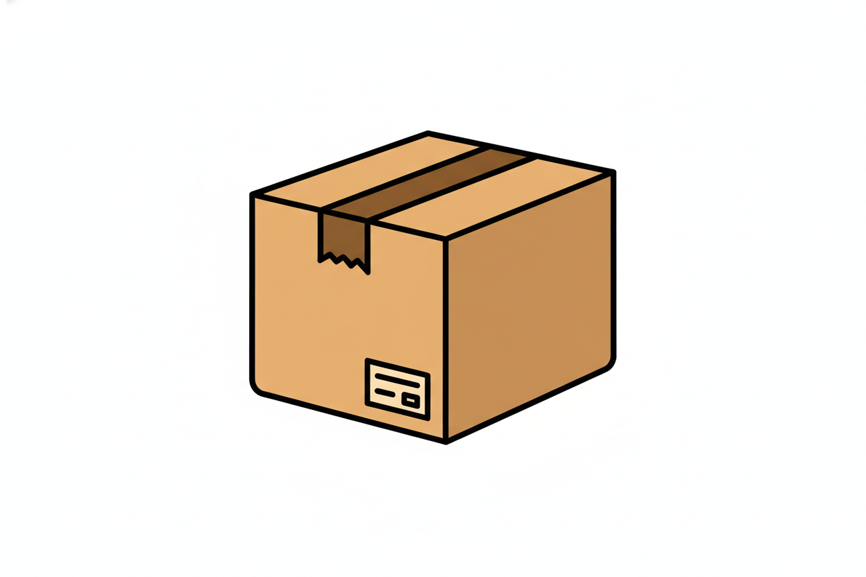 Kleines Symbol für Paket