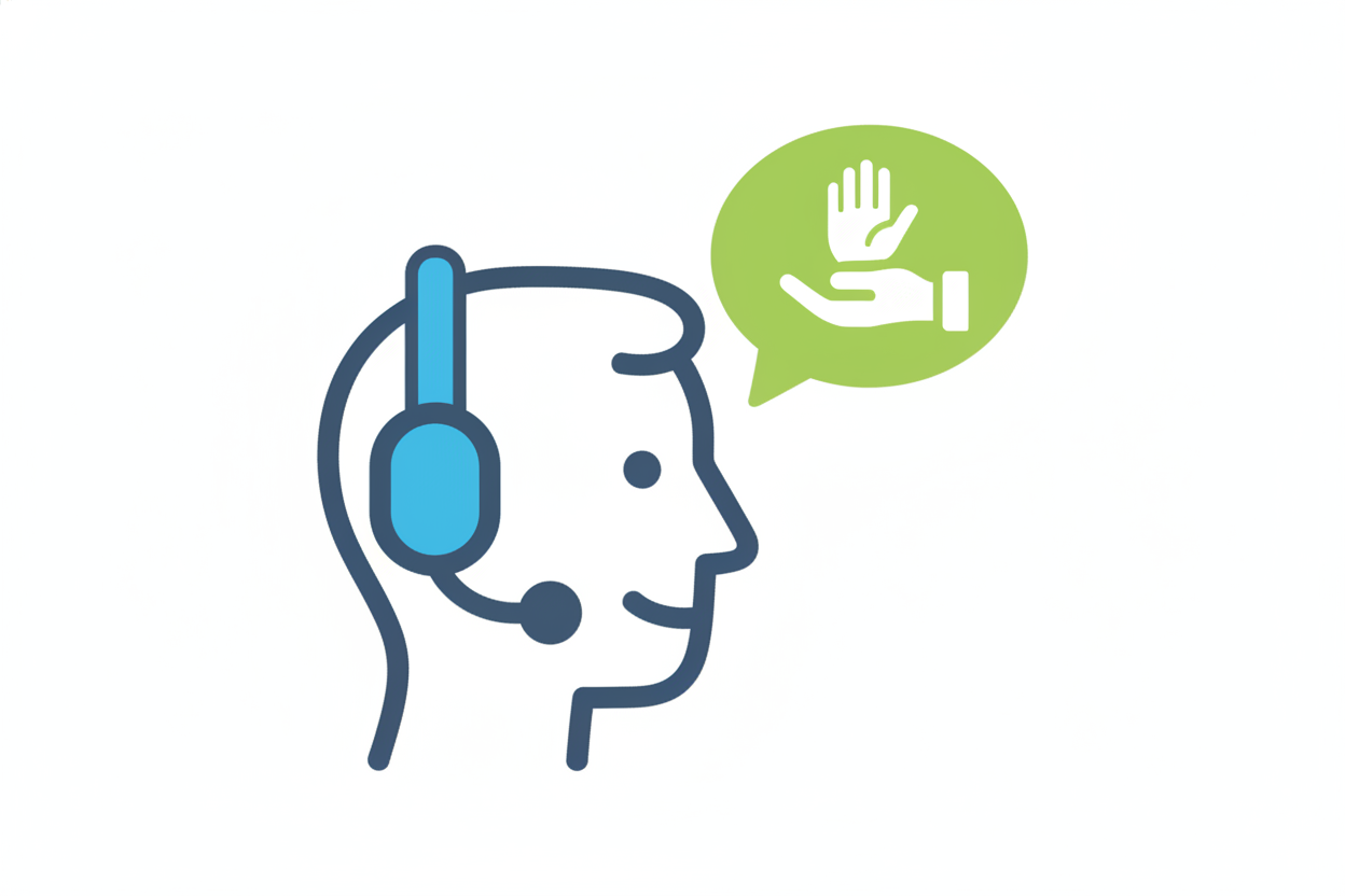 Kleines Symbol für Service